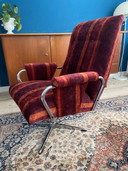 Fauteuil pivotant vintage