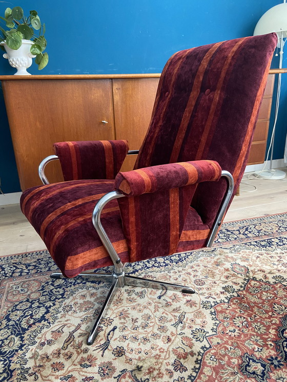 Image 1 of Fauteuil pivotant vintage