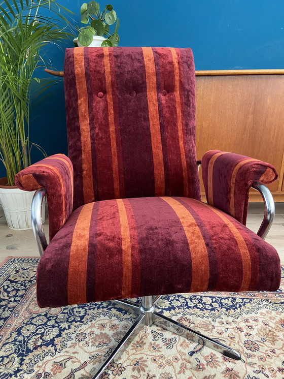 Image 1 of Fauteuil pivotant vintage