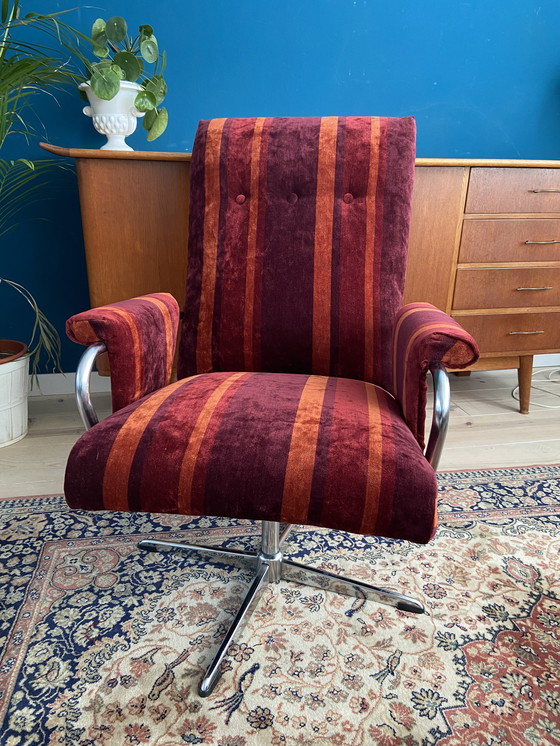 Image 1 of Fauteuil pivotant vintage
