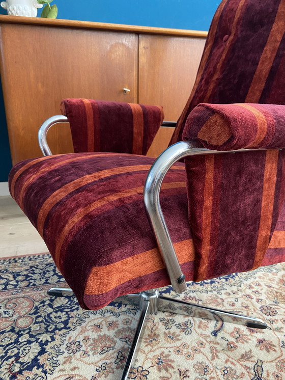 Image 1 of Fauteuil pivotant vintage
