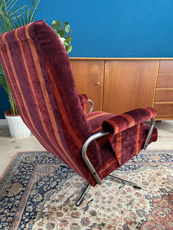 Image 1 of Fauteuil pivotant vintage