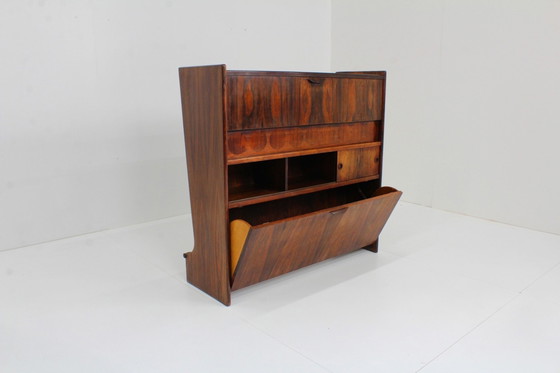 Image 1 of Johannes Andersen Vintage bar cabinet rosewood SK 661