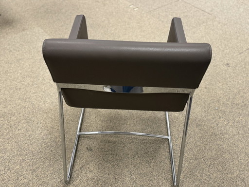 New Leolux Spring Butterfly Dining Chair leather