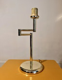 Lampada da tavolo in ottone Sölken / lampada da tavolo Hollywood Regency 