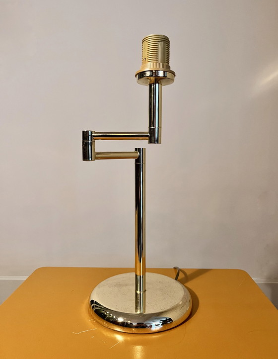 Image 1 of Sölken brass desk / Hollywood Regency table lamp