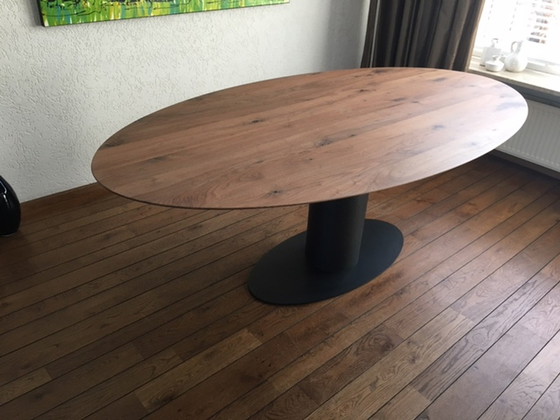 Image 1 of Bert Plantagie oval dining room table