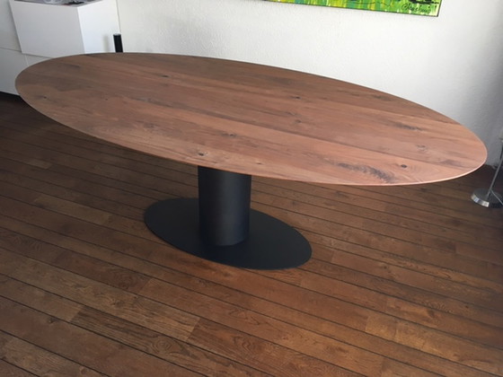 Image 1 of Bert Plantagie oval dining room table