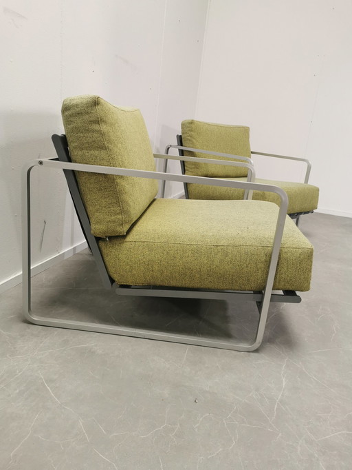 2x Fauteuils 'Zurigo' Par Alfredo HäBerli & Christophe Marchand