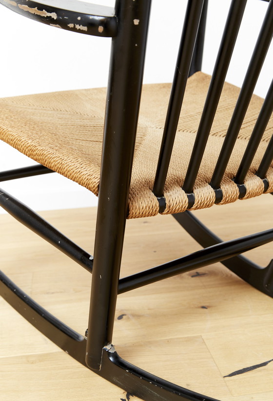 Image 1 of Rocking Chair J16 by Hans Wegner for FDB Møbler