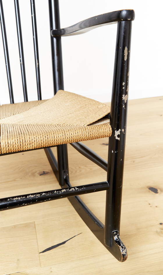 Image 1 of Rocking Chair J16 by Hans Wegner for FDB Møbler