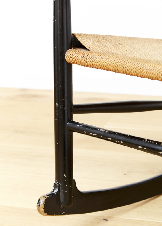 Image 1 of Rocking Chair J16 by Hans Wegner for FDB Møbler