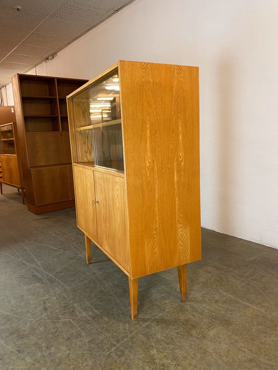 Image 1 of VEB DW Hellerau Vitrine Armoire Midcentury Franz Ehrlich