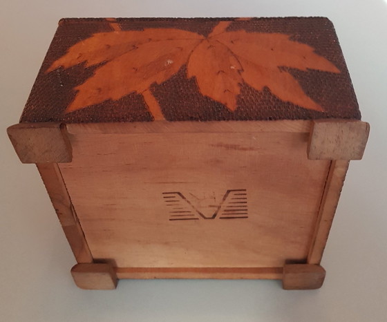 Image 1 of Carved Wooden Box, 1960S