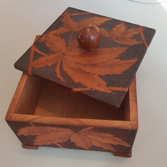 Image 1 of Carved Wooden Box, 1960S