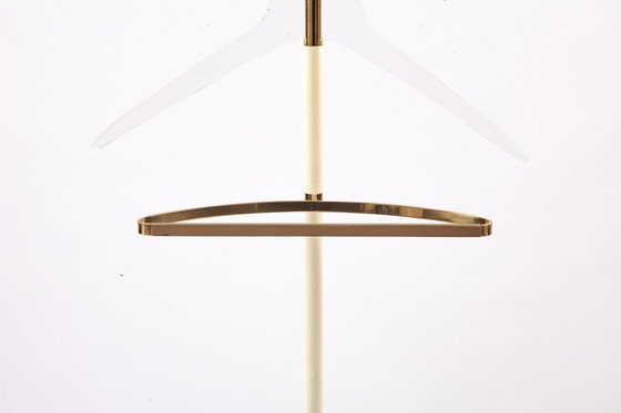 Image 1 of Vereinigte Werkstätten Collection Dumb waiter in gold and white