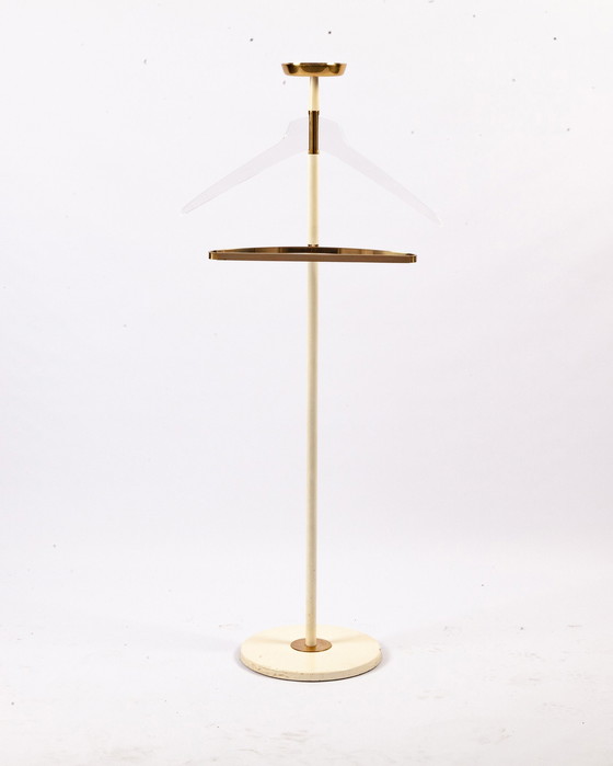 Image 1 of Vereinigte Werkstätten Collection Dumb waiter in gold and white