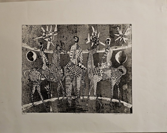 Image 1 of Collection of 25 etchings Herman van Valen