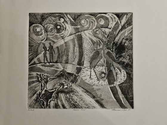 Image 1 of Collection of 25 etchings Herman van Valen