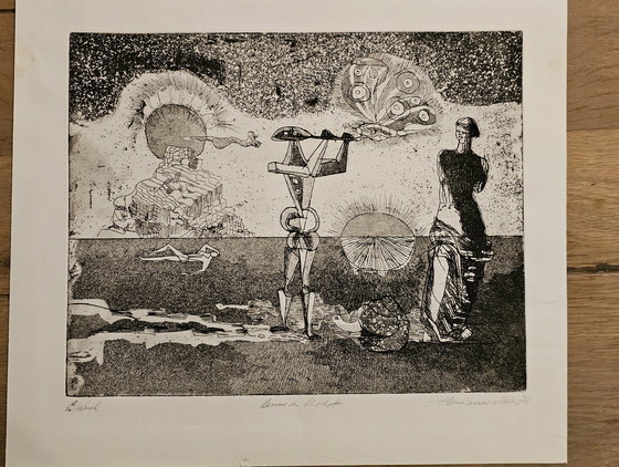 Image 1 of Collection of 25 etchings Herman van Valen