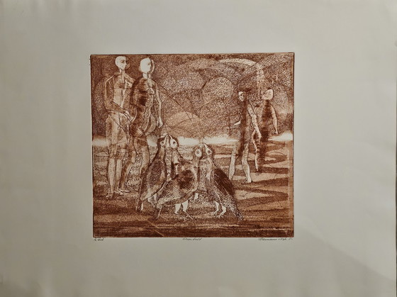 Image 1 of Collection of 25 etchings Herman van Valen