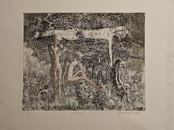 Image 1 of Collection of 25 etchings Herman van Valen