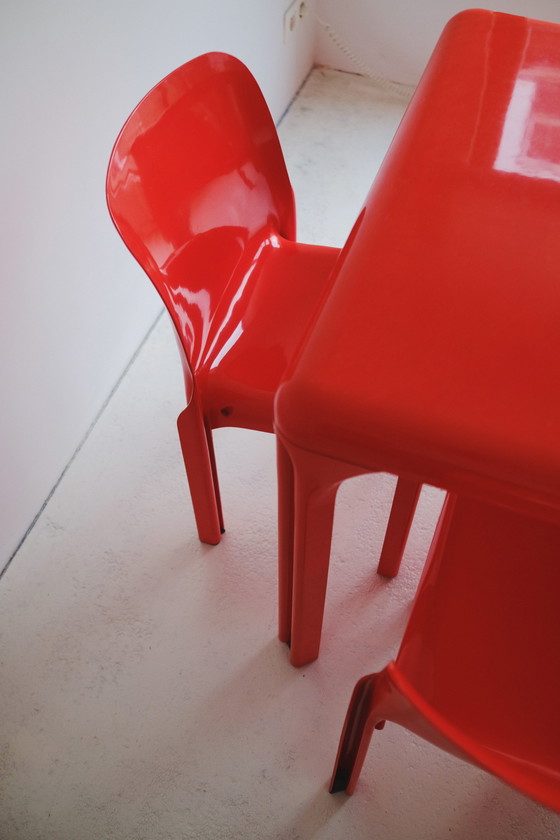 Image 1 of Artemide Ensemble table Stadio 80 et chaises Selene