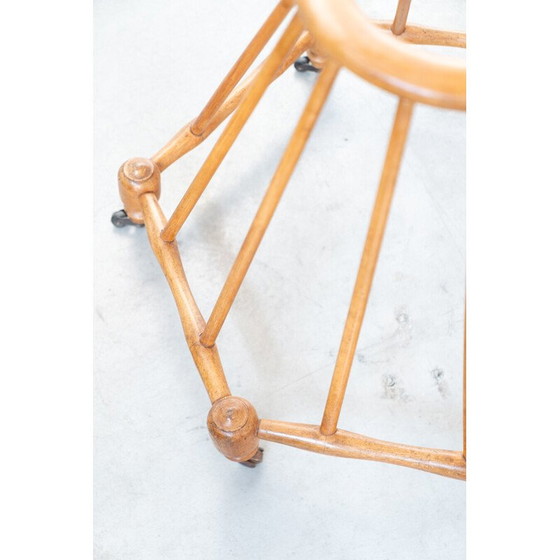 Image 1 of Vintage beechwood baby walker, 1940s-1950s