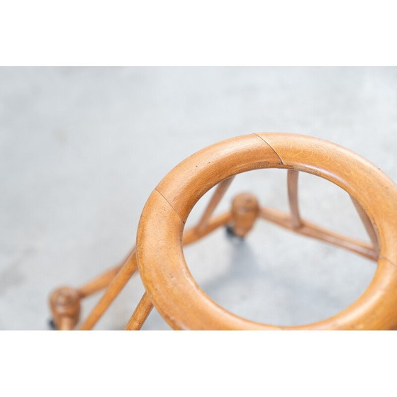 Image 1 of Vintage beechwood baby walker, 1940s-1950s