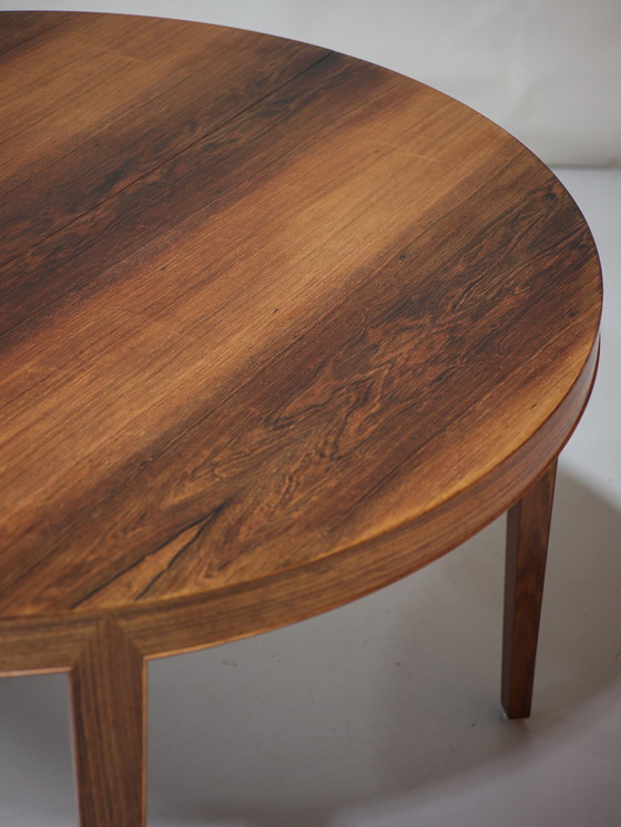 Image 1 of Haslev Mobelfabrik dining table by Severin Hansen