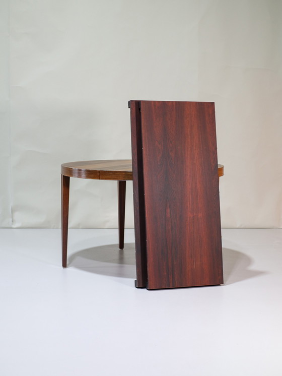 Image 1 of Haslev Mobelfabrik dining table by Severin Hansen