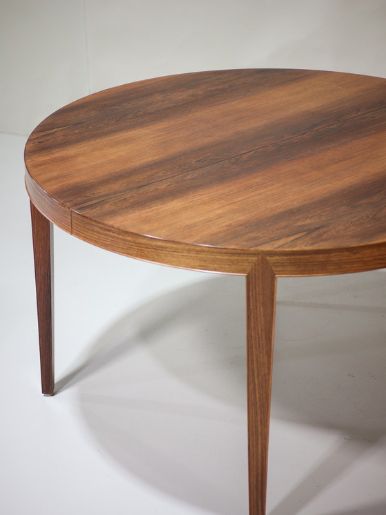 Image 1 of Haslev Mobelfabrik dining table by Severin Hansen