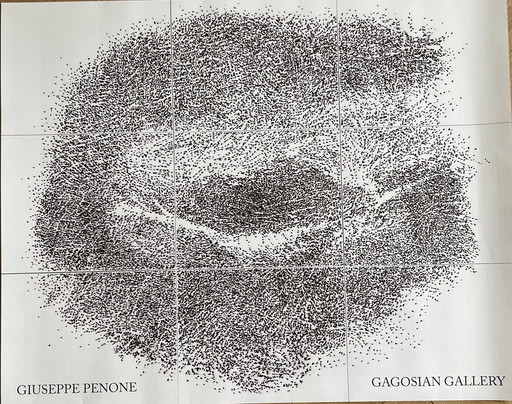 Giuseppe Penone, Contatto—Occhio Destro Di R. . . (2009), Orginal Exibition Poster, Printed In The Uk