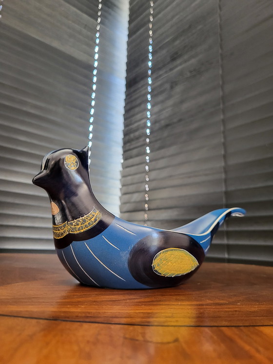 Image 1 of Swedish design bowl in shape of bird, Kurt Nilsson for Jie Gantoft, ceramic, 1950s