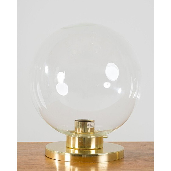 Image 1 of Pair of vintage glass sconces by Kamenický Šenov, Czechoslovakia 1950