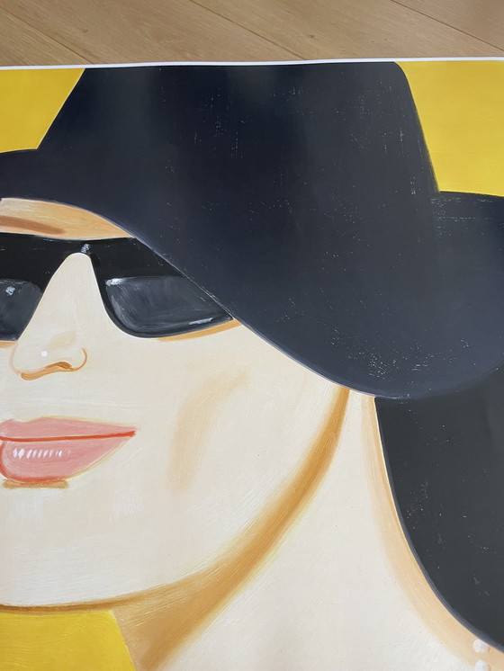 Image 1 of Alex Katz, Black Hat 2, 2010. Copyright Alex Katz/Bildrecht, Wien 2023