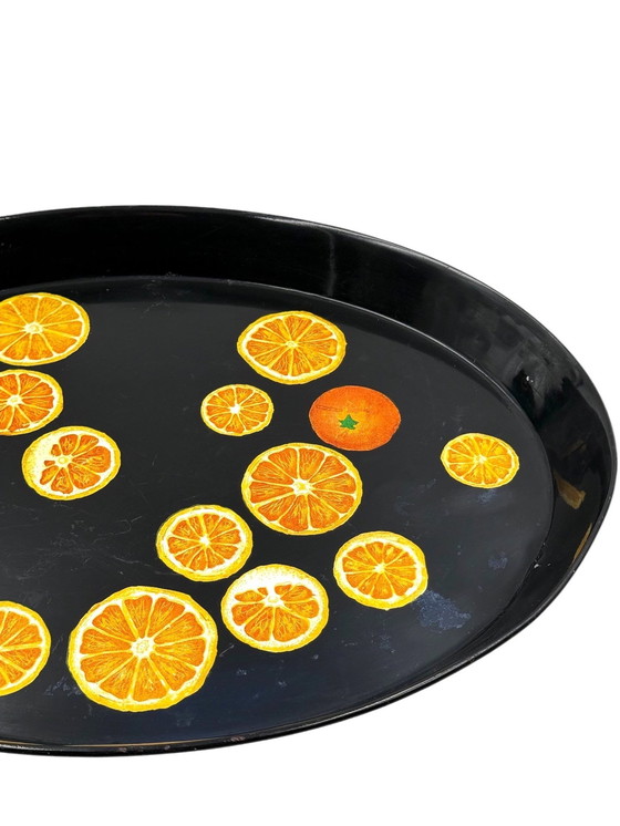 Image 1 of Piero Fornasetti, Oranges Tray, Atelier Fornasetti, Ca. 1955