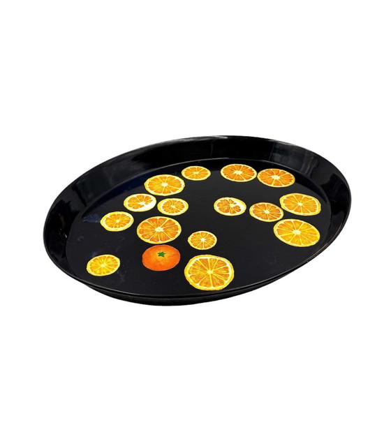 Image 1 of Piero Fornasetti, Oranges Tray, Atelier Fornasetti, Ca. 1955