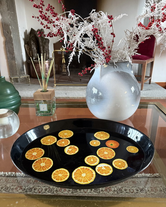 Image 1 of Piero Fornasetti, Oranges Tray, Atelier Fornasetti, Ca. 1955