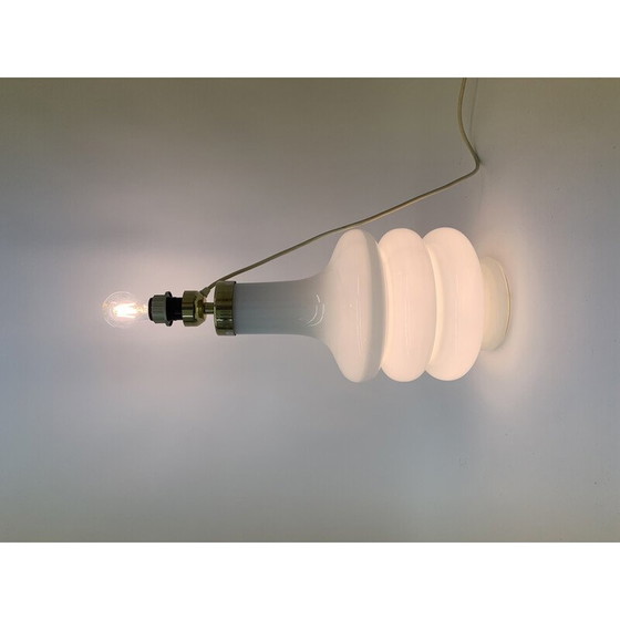 Image 1 of Lampada da tavolo vintage in vetro e metallo, Germania anni '70