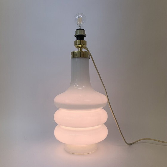 Image 1 of Lampada da tavolo vintage in vetro e metallo, Germania anni '70