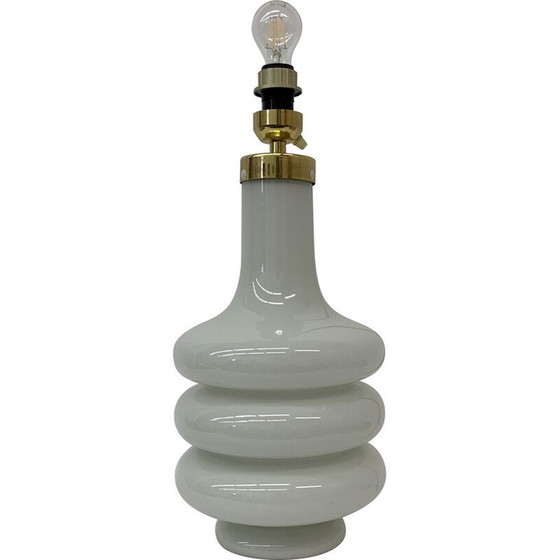 Image 1 of Lampada da tavolo vintage in vetro e metallo, Germania anni '70