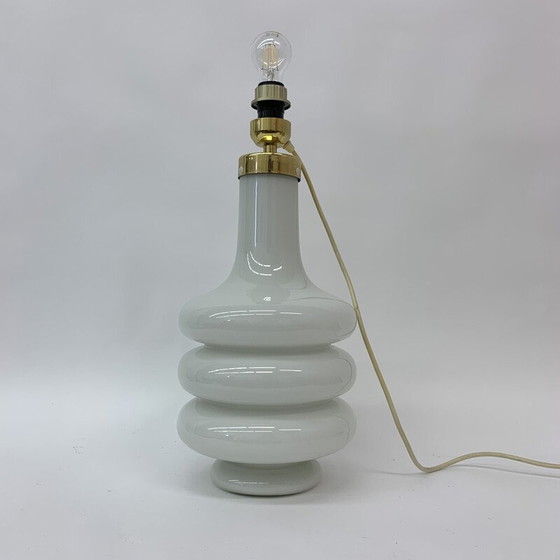 Image 1 of Lampada da tavolo vintage in vetro e metallo, Germania anni '70