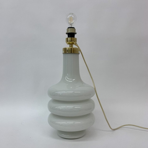 Image 1 of Lampada da tavolo vintage in vetro e metallo, Germania anni '70