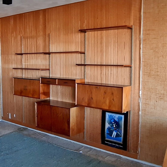 Image 1 of Mid - Century wall rack