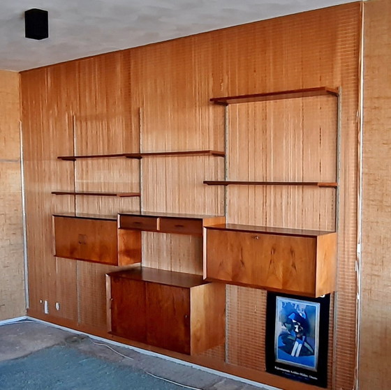 Image 1 of Mid - Century wall rack