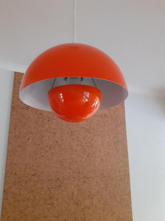 Image 1 of Flowerpot lamp by Verner Panton