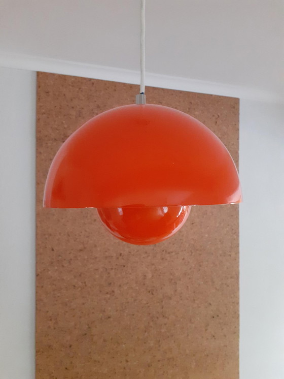 Image 1 of Flowerpot lamp by Verner Panton