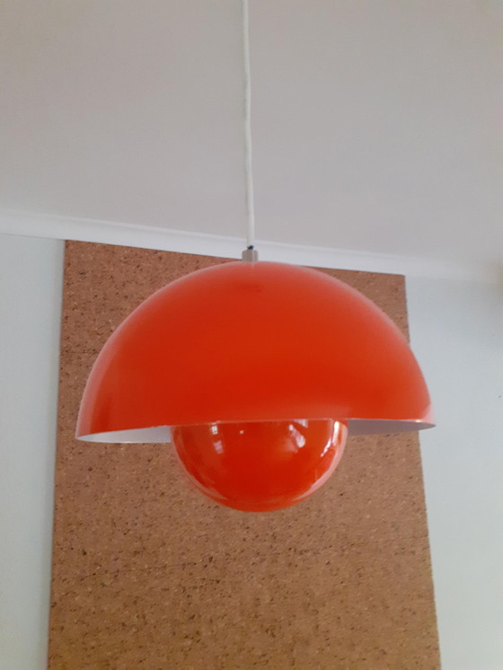 Image 1 of Flowerpot lamp by Verner Panton