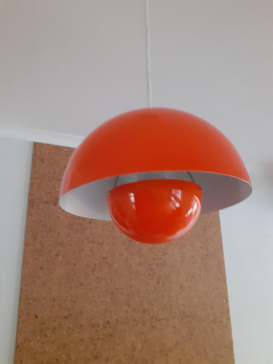 Image 1 of Flowerpot lamp by Verner Panton